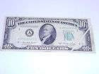 1950 A $10 Federal Reserve Error note Gutter note A 053
