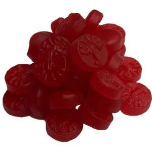  Candy Red Raspberry Coins 7.5LB Bag 