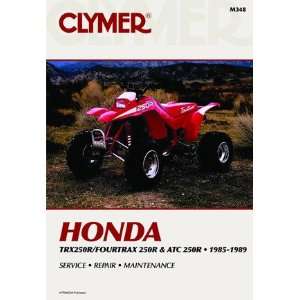  Honda TRX ATC 250R Fourtrax 85 89 Clymer Repair Manual 