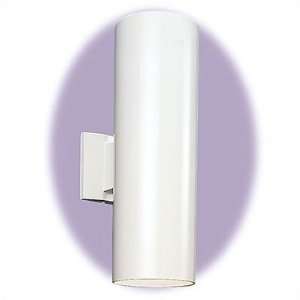  Sea Gull Lighting 8341 15 18 White Outdoor Wall Sconce 