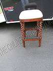 Frontgate Lancaster backless Barstool Counter BAR 30 seat Wood 