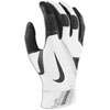 Nike Diamond Elite Pro Batting Gloves   Mens   White / Black