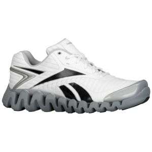 Reebok ZigActivate   Mens   Running   Shoes   White/Black/Pure Silver 