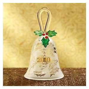  Lenox 2010 Annual Crystal Bell Ornament (20th Edition 