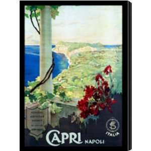  Capri Napoli AZV00316 framed art