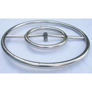  18in Round Ring Burner Arctic Flame Patio, Lawn & Garden