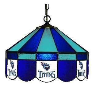  Tennessee Titans 16in Pub/Bar Stained Glass Lamp/Light 