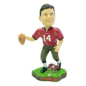   Bay Buccaneers Brad Johnson Game Worn Forever Collectibles Bobble Head