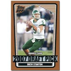   2007 Draft Picks And Prospects Detroit Lions Drew Stanton Trading Card
