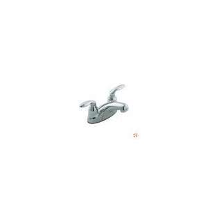 Coralais K 15240 4 CP Centerset Bathroom Sink Faucet, Lever Handles,