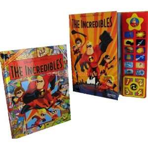  Disneys The Incredibles Interactive Look & Find Book Set 