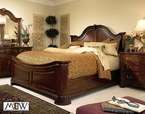 Cherry Eastern King Size Mansion Bed  