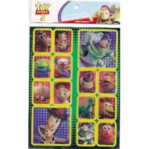   Toy Story 3 Lenticular Motion Scrapbook Stickers (17002) Arts, Crafts