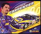 2010 Patrick Carpentier #00 NAPA NASCAR Postcard