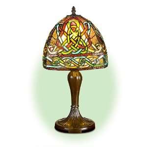  Celtic Celebration Stained Glass Lamp
