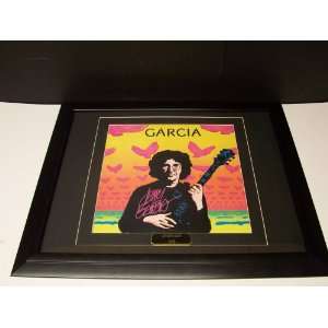 jerry garcia autographed lp