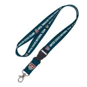 USA Soccer Lanyard Detachable