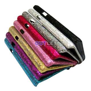 Bling Rear Rubber Hard Case Cover Skin For Samsung Galaxy S2 I9100 