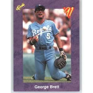  Game (Purple) Trivia Game Card # 137 George Brett   Kansas City 