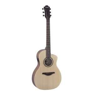 Hohner Essential Parlor Cutaway Acoustic/Electric Musical 