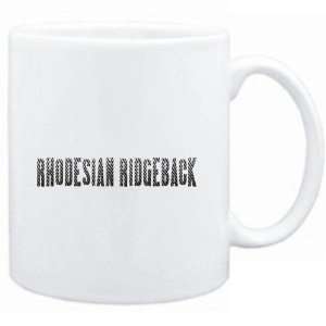  Mug White  Rhodesian Ridgeback  Dogs