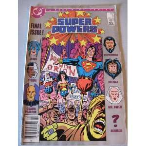 Super Powers (2nd Series), Edition# 4