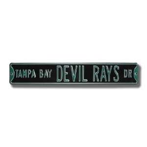 com Tampa Bay Devil Rays Drive Street Sign 6 x 36 MLB Baseball Street 