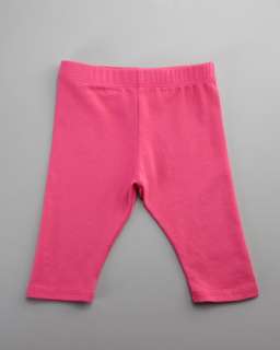 Spandex Jersey Leggings, Punch/Hot Pink, Infant