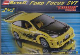 Ford Focus SVT   Tuner Series   Revell Model   Scale 125   NEW SEALED 