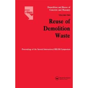  Demolition and Reuse of Concrete and Masonry Demolition Reuse 