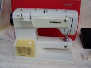 Beautiful Bernina (830) Record Sewing Machine, Manual, Case   Made in 