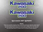 WICKED TOUGH KAWASAKI 1987 TANK VINTAGE GRAPHICS