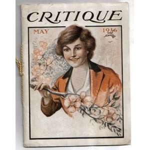  1916 Perry & Elliott Co. Critique May 1916 Vol 4 No 5 