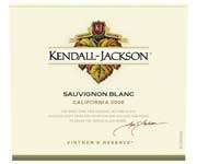 Kendall Jackson Vintners Reserve Sauvignon Blanc 2006 