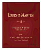 Louis Martini Monte Rosso Cabernet Sauvignon 2004 