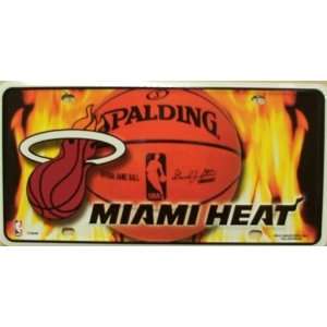  Miami Heat License Plate Frame NBA 