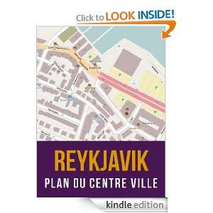 Reykjavik, Islande  plan du centre ville (French Edition 