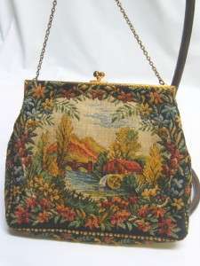 Vintage 1940s or 1950s Handmade in France, Walborg Tapestry Frame 