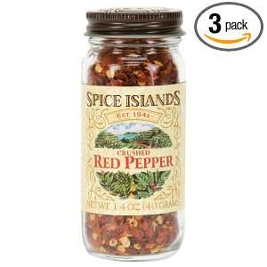 Spice Islands Pepper, Red Crushed, 1.4 Ounce (Pack of 3)  