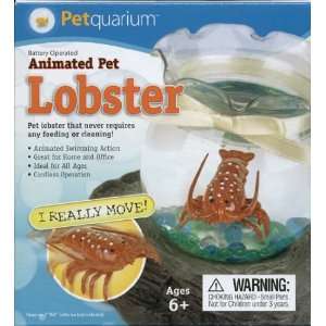  Petquarium Battery Operated Animated Pet   Lobster Toys & Games