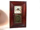 jerome co clock 30 hour spring only 18 inches tall