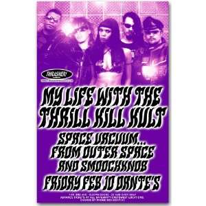  My Life with the Thrill Kill Kult Poster   Concert Flyer 