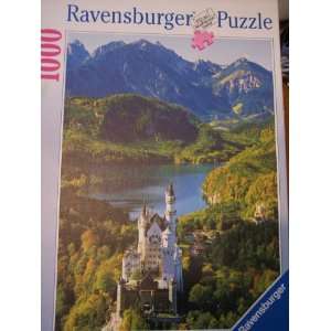   Neuschwanstein 1000 Pc Puzzle Germany Mountains Toys & Games