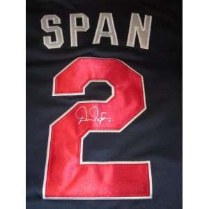 Denard Span Signed Autographed Minnesota Twins Jersey Authentic 