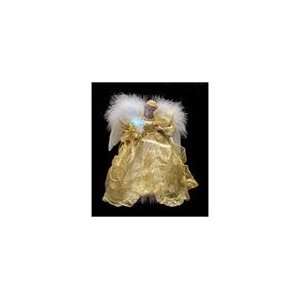 12.5 Seasons of Elegance Gold Lighted Fiber Optic Angel Christma 