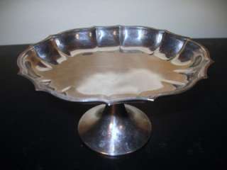1883 F.B.Rogers Silver Co. Candy Nut Dish Compote  