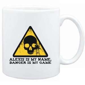  Mug White  Alexis is my name, danger is my game  Male 