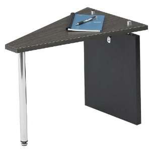 Uno Series Wedge Table Painted Screen Top/Gray Side Panel 