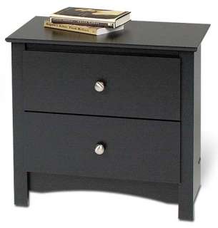 Bedroom Sonoma 5 Drawer Dresser / Chest   Black   NEW  