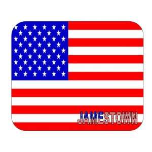  US Flag   Jamestown, New York (NY) Mouse Pad Everything 